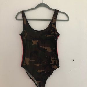 Camo bodysuit
